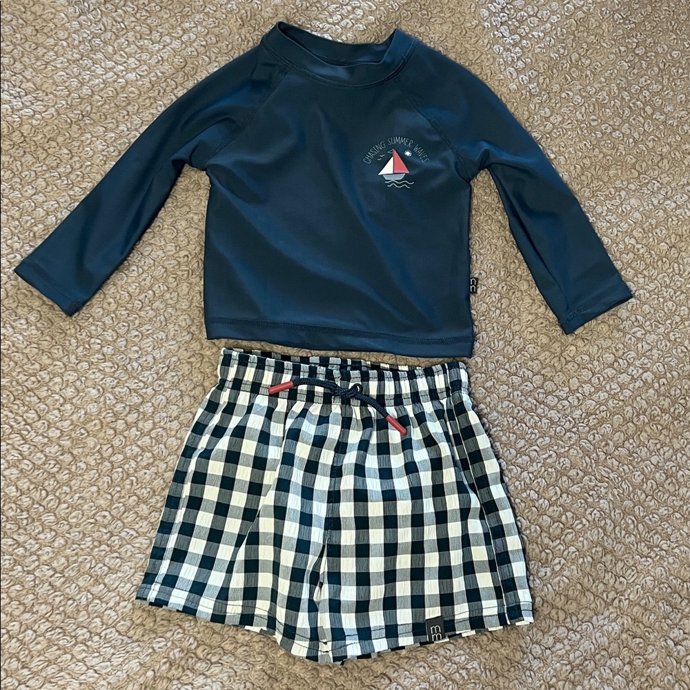 Long Sleeve Swim Set